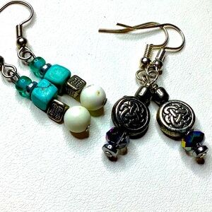 Celtic and Howlite. Set #4.